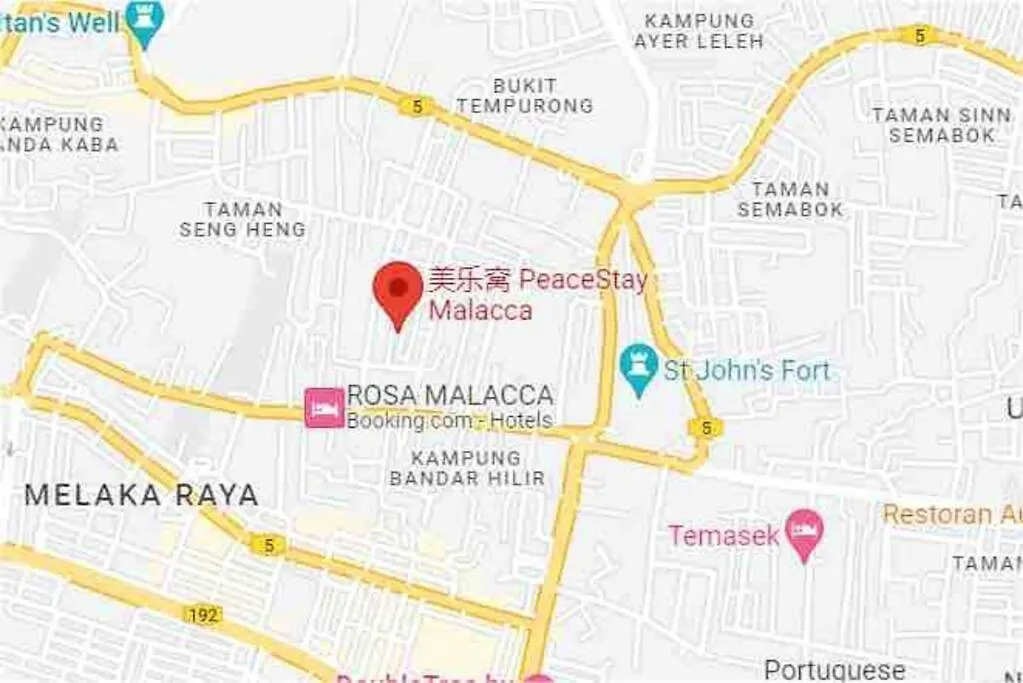 شقة Melaka City Peacestay 3Br 7-11Pax 7Min To Jonker St ماليزيا