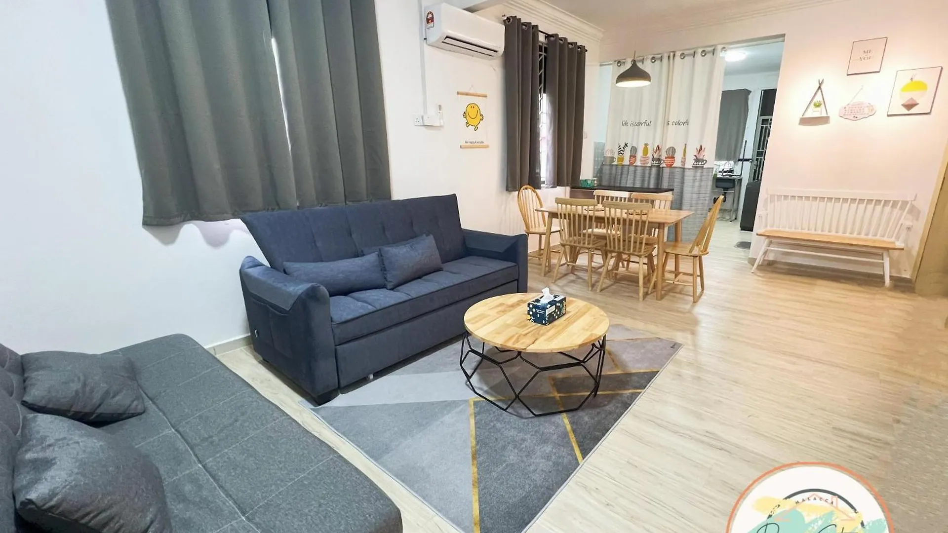 Melaka City Peacestay 3Br 7-11Pax 7Min To Jonker St