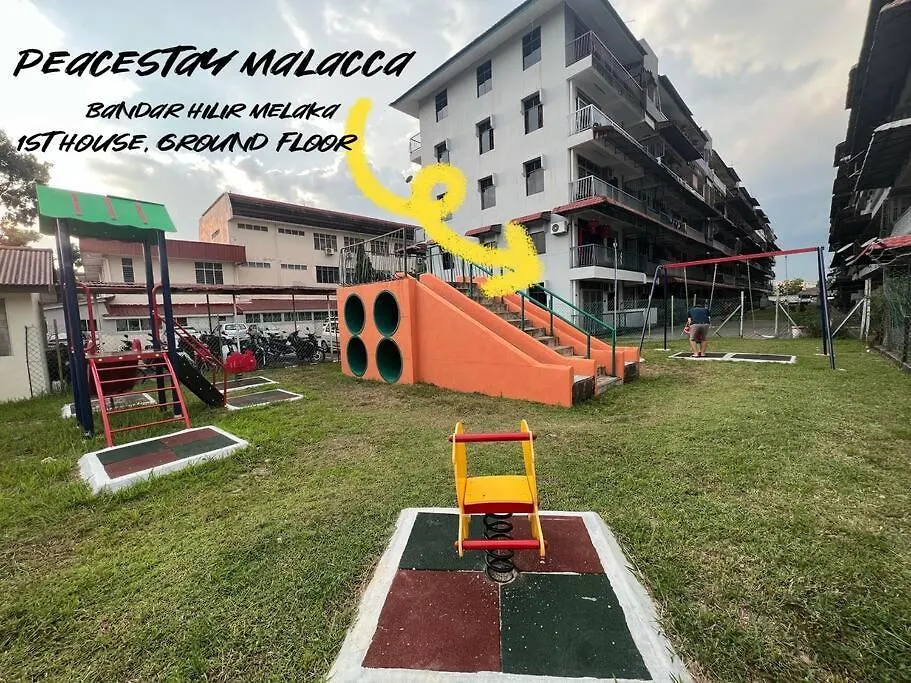 Melaka City Peacestay 3Br 7-11Pax 7Min To Jonker St Apartment Malacca